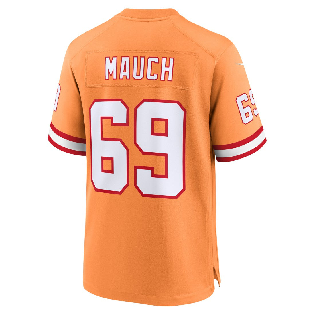 Cody Mauch Tampa Bay Buccaneers Alternate Game Jersey - Orange Jerseys