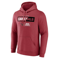 Arizona Cardinals NFL x Bud Light Pullover Hoodie - Cardinal Hoodies