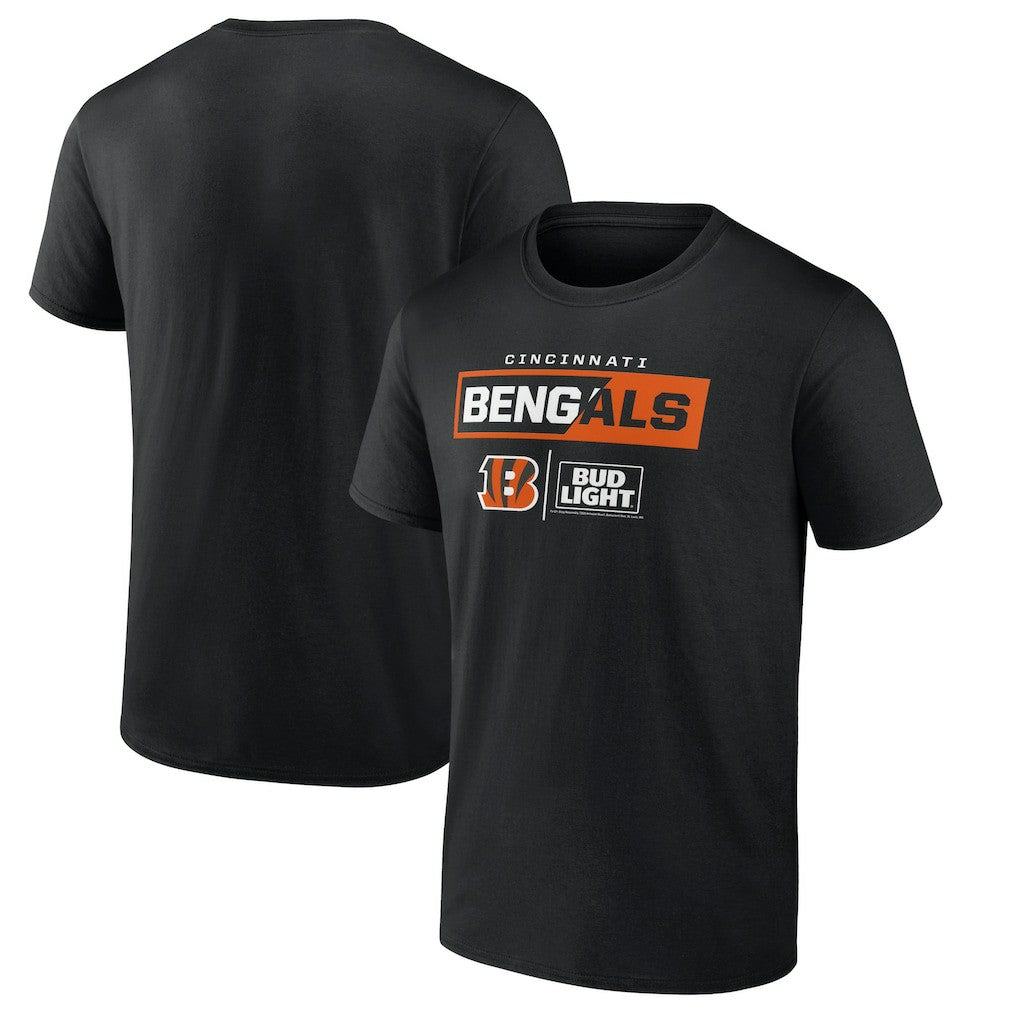 Cincinnati Bengals NFL x Bud Light T-Shirt - Black T-shirts