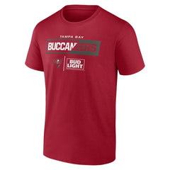 Tampa Bay Buccaneers NFL x Bud Light T-Shirt - Red T-shirts