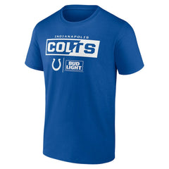 Indianapolis Colts NFL x Bud Light T-Shirt - Royal T-shirts