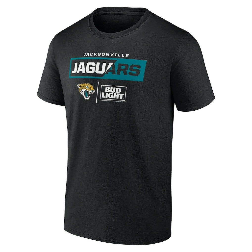 Jacksonville Jaguars NFL x Bud Light T-Shirt - Black T-shirts