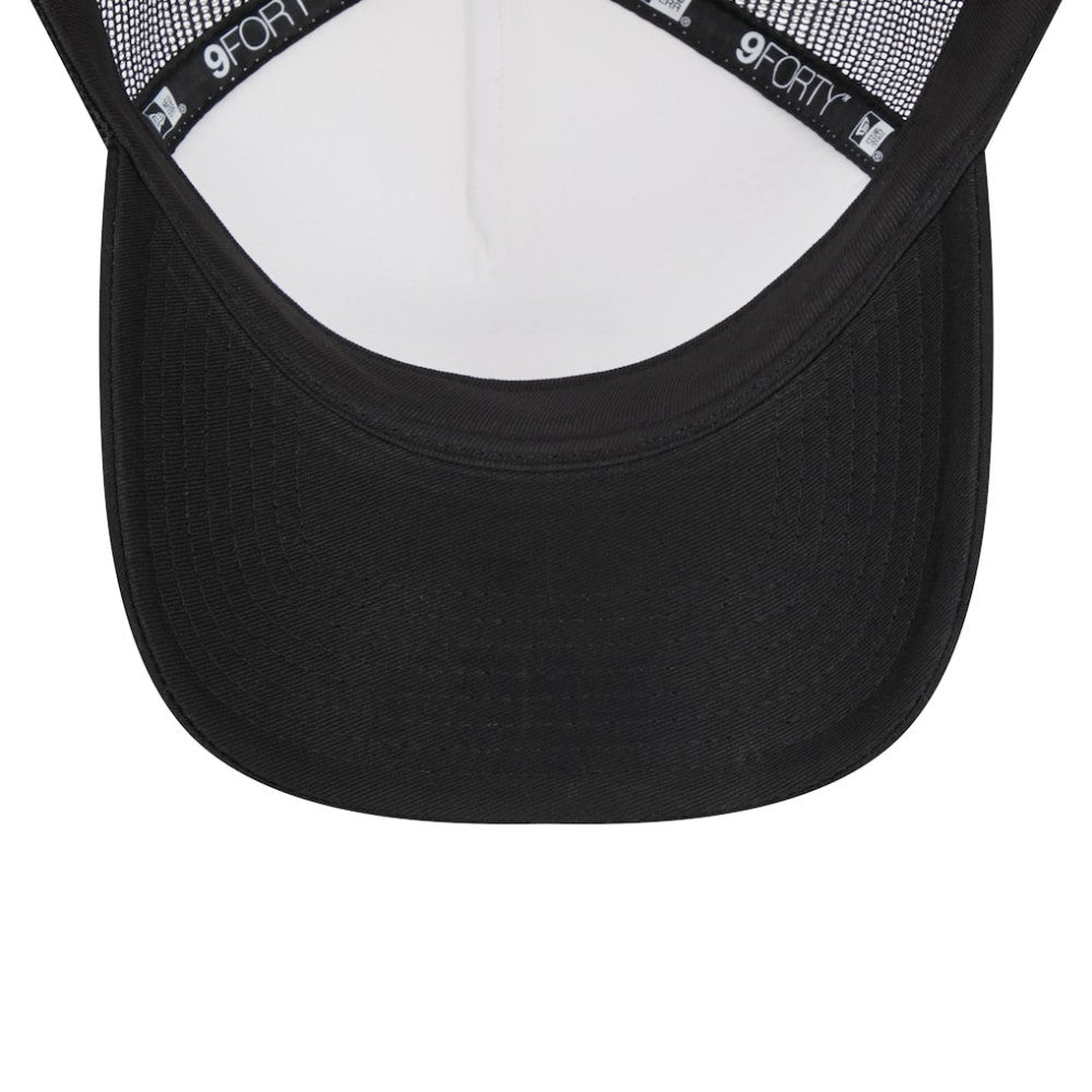 San Francisco Giants New Era Spring Training Circle Foam A-Frame 9FORTY Trucker Adjustable Hat - White/Black Hats