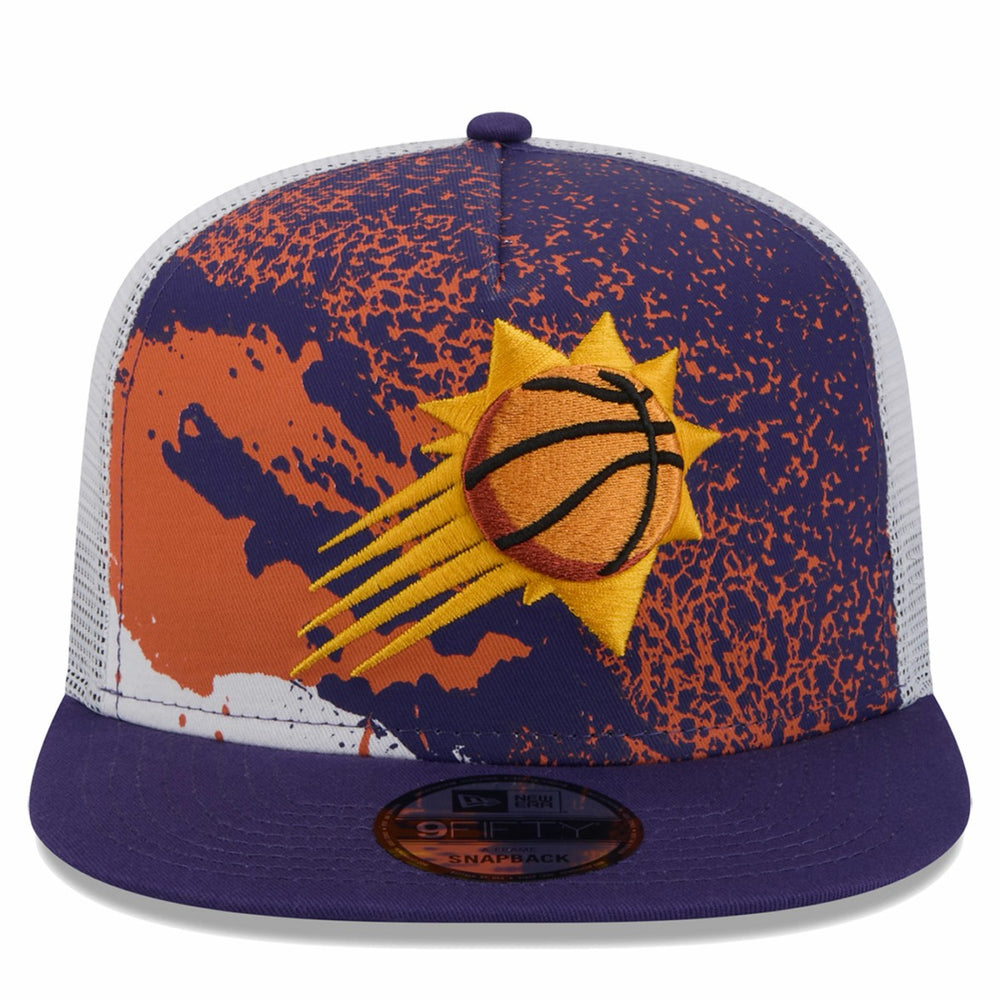 Phoenix Suns Court Sport Speckle 9FIFTY Snapback Hat Purple - New Era