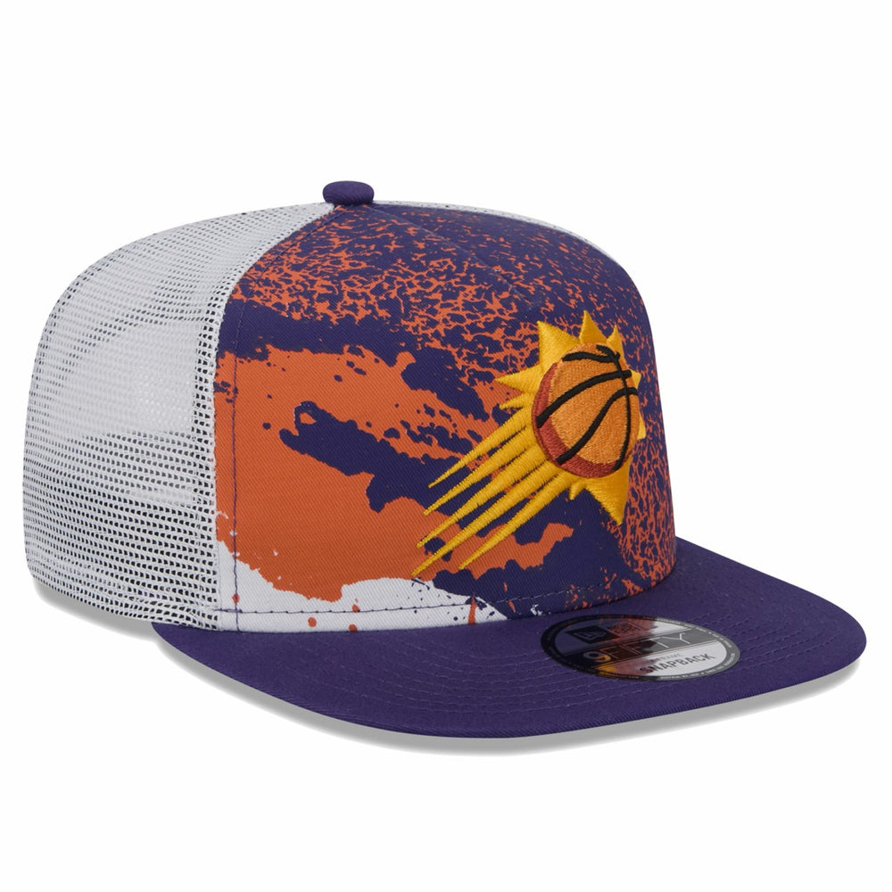 Phoenix Suns Court Sport Speckle 9FIFTY Snapback Hat Purple - New Era