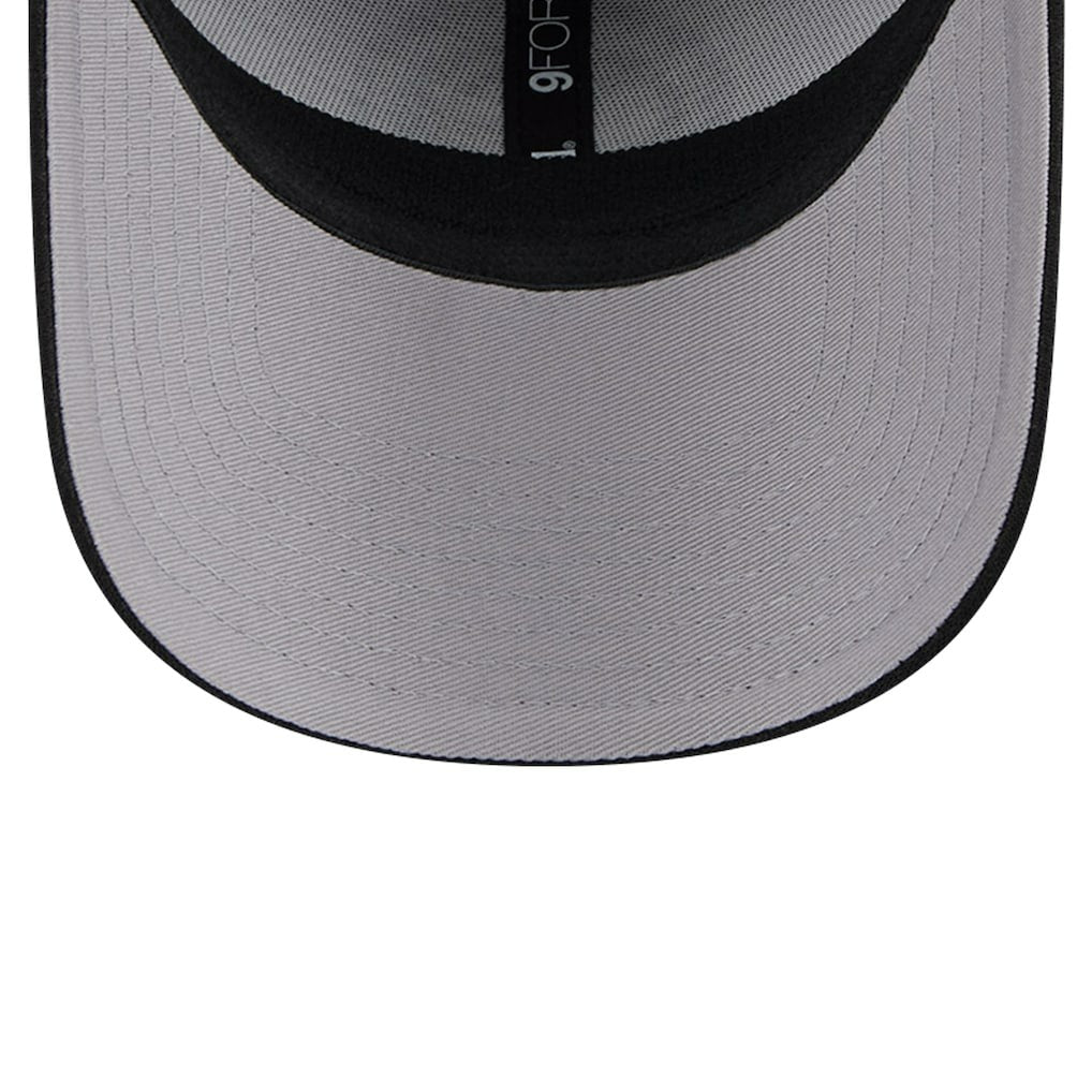 Brooklyn Nets Active Digi-Tech Two-Tone 9FORTY Adjustable Hat Heather Gray/Black - New Era