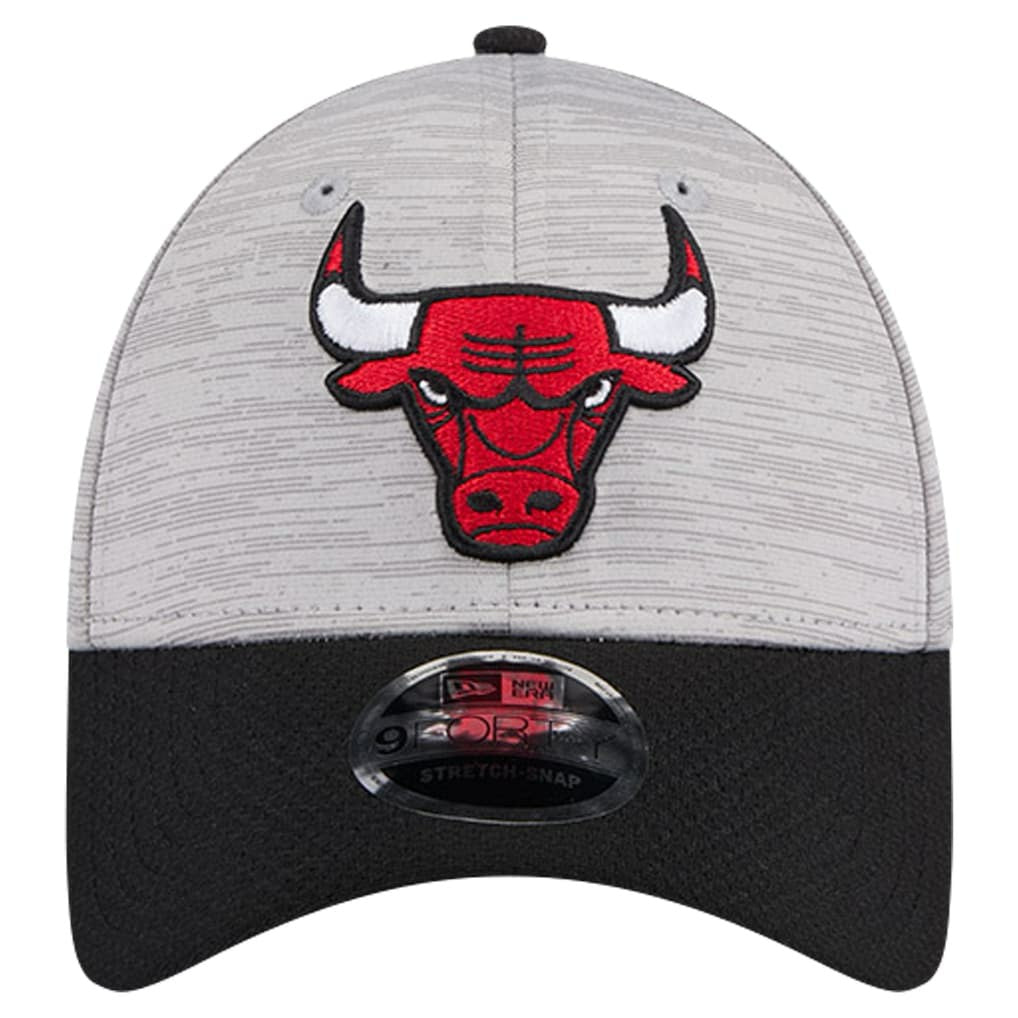 Chicago Bulls Active Digi-Tech Two-Tone 9FORTY Adjustable Hat Heather Gray/Black - New Era