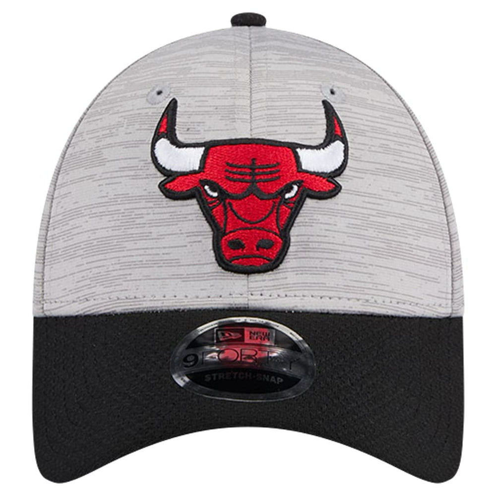 Chicago Bulls Active Digi-Tech Two-Tone 9FORTY Adjustable Hat Heather Gray/Black - New Era