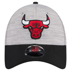Chicago Bulls Active Digi-Tech Two-Tone 9FORTY Adjustable Hat Heather Gray/Black - New Era