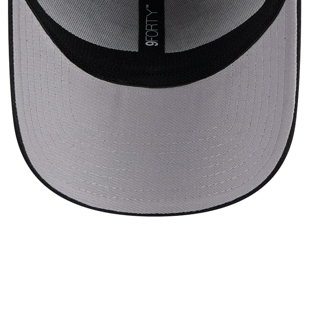 Chicago Bulls Active Digi-Tech Two-Tone 9FORTY Adjustable Hat Heather Gray/Black - New Era