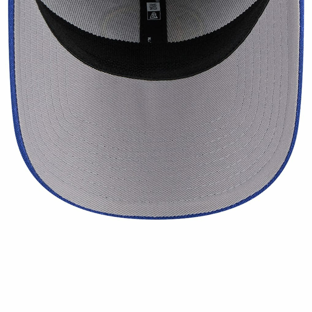 Golden State Warriors Active Digi-Tech Two-Tone 9FORTY Adjustable Hat Heather Gray/Royal - New Era