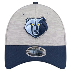 Memphis Grizzlies Active Digi-Tech Two-Tone 9FORTY Adjustable Hat Heather Gray/Navy - New Era