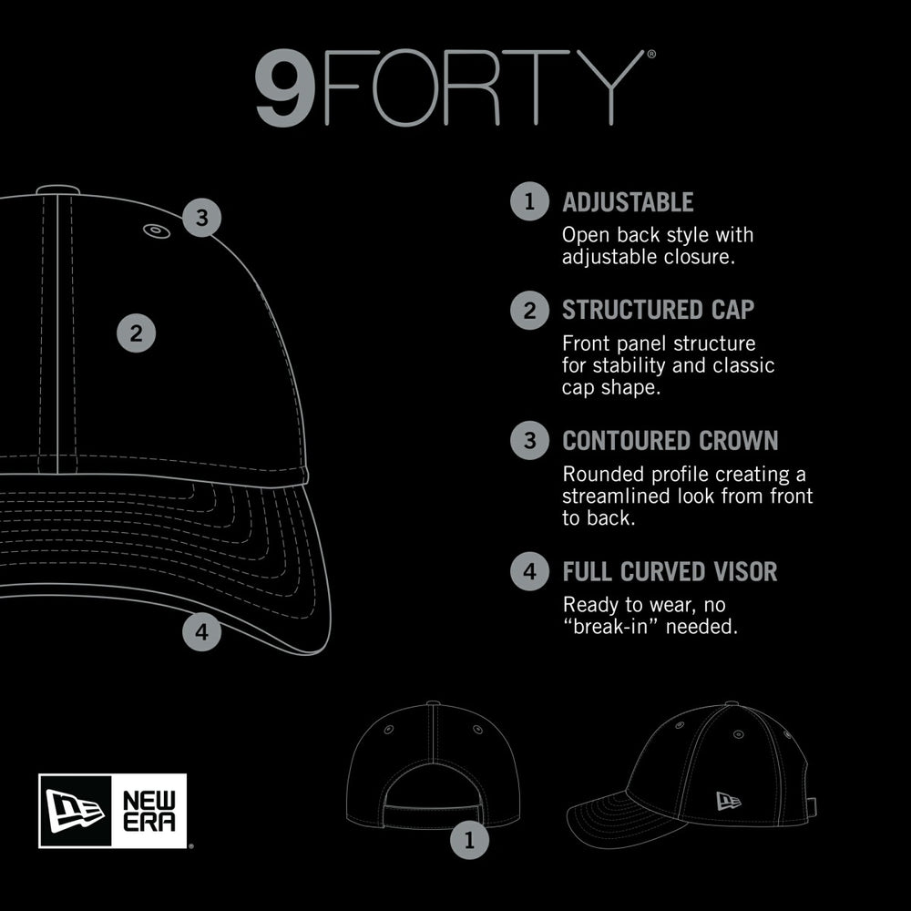 Memphis Grizzlies Active Digi-Tech Two-Tone 9FORTY Adjustable Hat Heather Gray/Navy - New Era