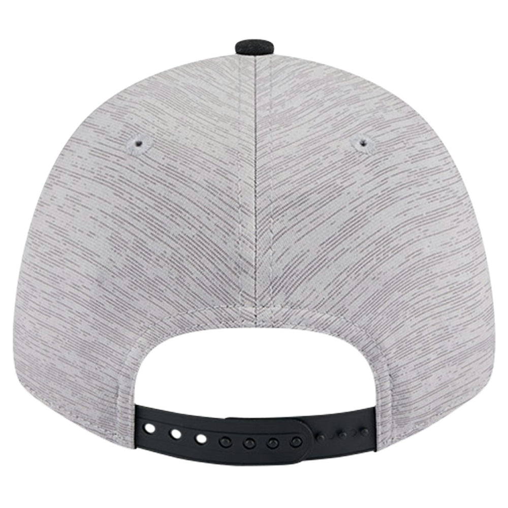 Miami Heat Active Digi-Tech Two-Tone 9FORTY Adjustable Hat Heather Gray/Black - New Era