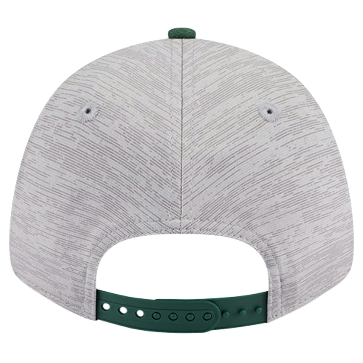 Milwaukee Bucks Active Digi-Tech Two-Tone 9FORTY Adjustable Hat Heather Gray/Hunter Green - New Era