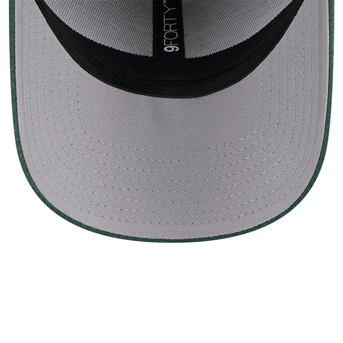 Milwaukee Bucks Active Digi-Tech Two-Tone 9FORTY Adjustable Hat Heather Gray/Hunter Green - New Era