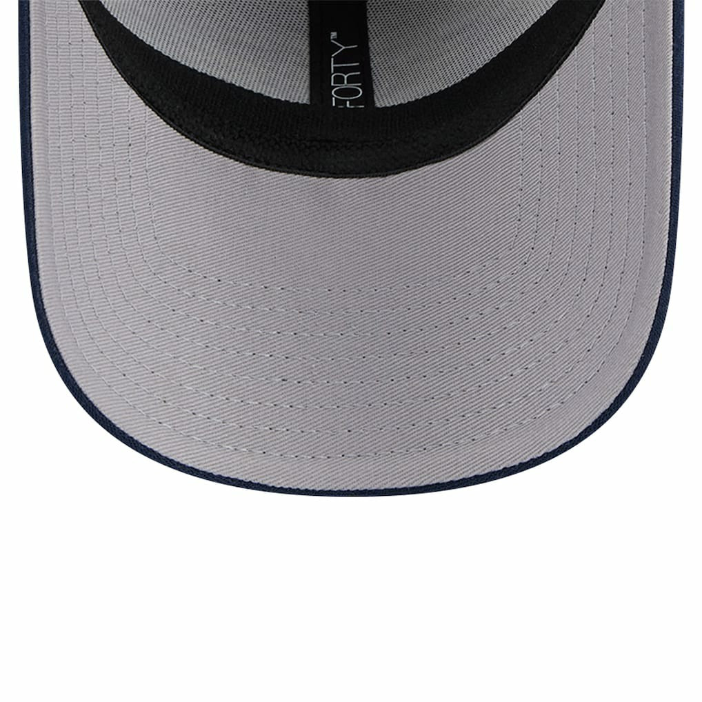 New Orleans Pelicans Active Digi-Tech Two-Tone 9FORTY Adjustable Hat Heather Gray/Navy - New Era