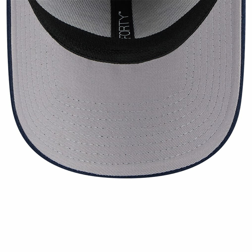 New Orleans Pelicans Active Digi-Tech Two-Tone 9FORTY Adjustable Hat Heather Gray/Navy - New Era