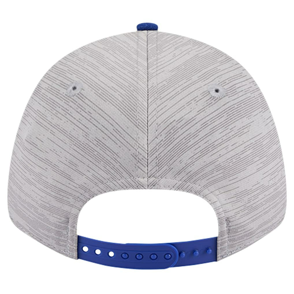 Philadelphia 76ers Active Digi-Tech Two-Tone 9FORTY Adjustable Hat Heather Gray/Royal - New Era