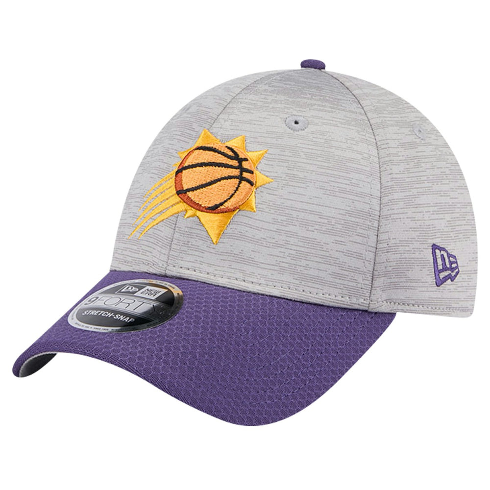 Phoenix Suns Active Digi-Tech Two-Tone 9FORTY Adjustable Hat Heather Gray/Purple - New Era
