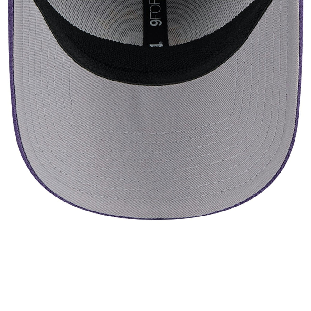 Phoenix Suns Active Digi-Tech Two-Tone 9FORTY Adjustable Hat Heather Gray/Purple - New Era