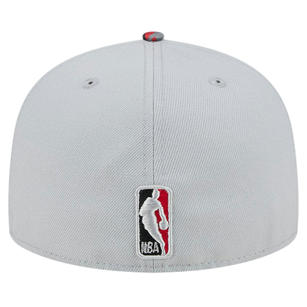 Portland Trail Blazers Active Color Camo Visor 59FIFTY Fitted Hat Gray - New Era