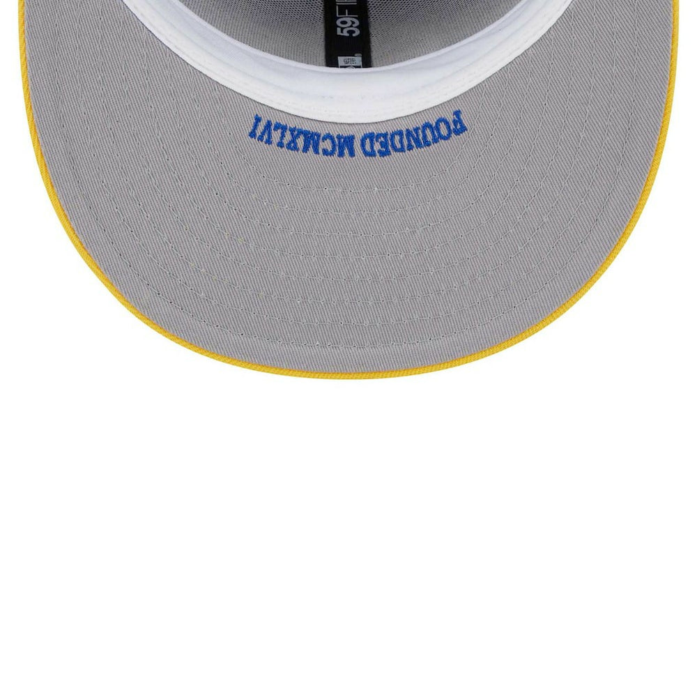 Golden State Warriors Gameday Gold Pop Stars 59FIFTY Fitted Hat Royal/Gold - New Era