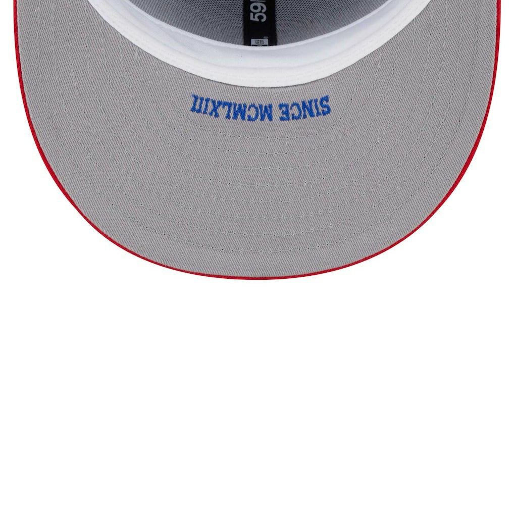 Philadelphia 76ers Gameday Gold Pop Stars 59FIFTY Fitted Hat Royal/Red - New Era