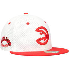 Atlanta Hawks Throwback 2Tone 59FIFTY Fitted Hat White/Red - New Era