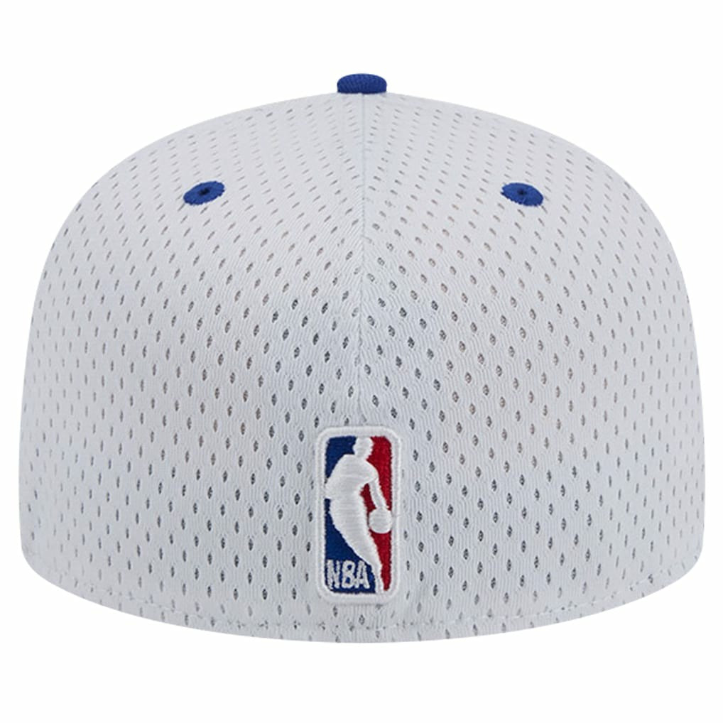 Philadelphia 76ers Throwback 2Tone 59FIFTY Fitted Hat White/Royal - New Era