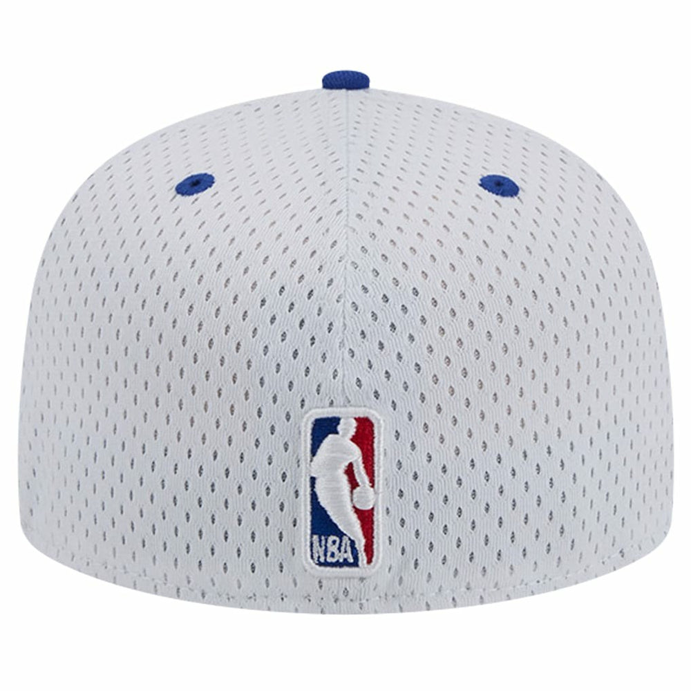 Philadelphia 76ers Throwback 2Tone 59FIFTY Fitted Hat White/Royal - New Era