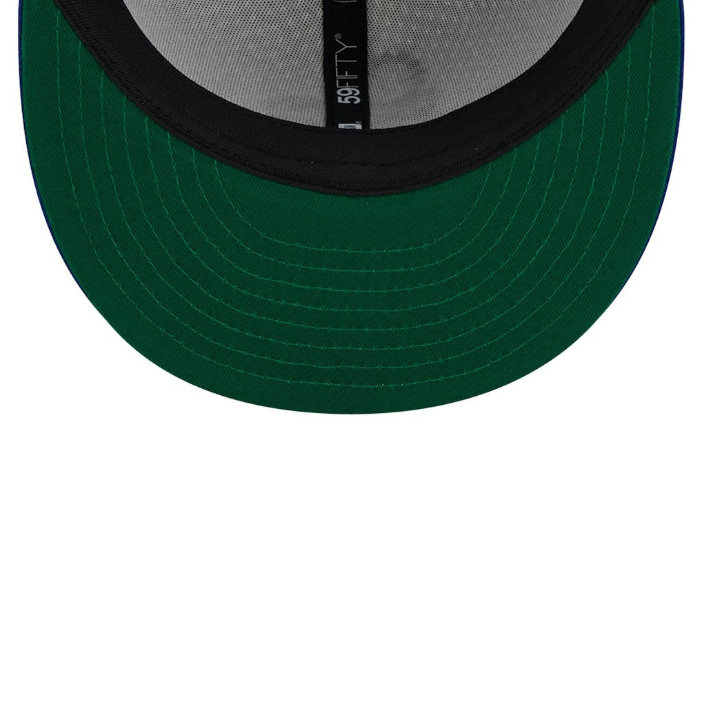 Philadelphia 76ers Throwback 2Tone 59FIFTY Fitted Hat White/Royal - New Era