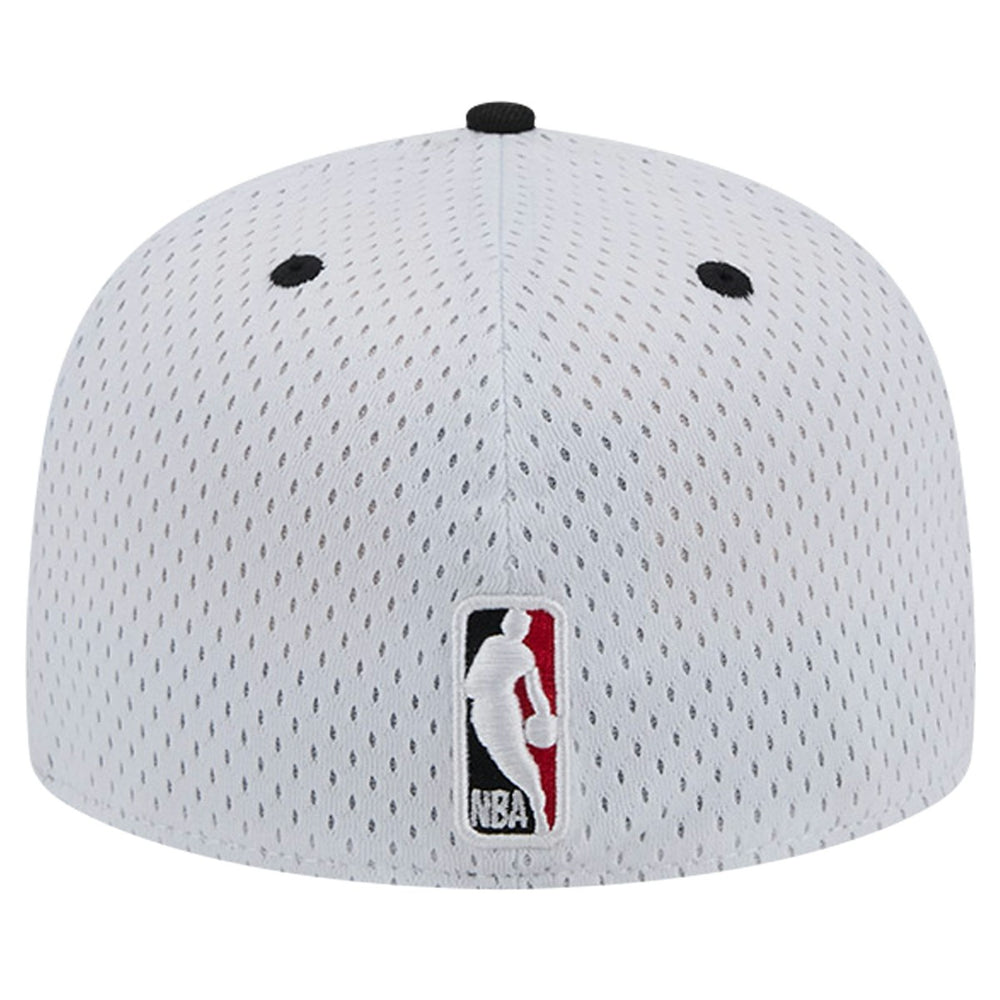Portland Trail Blazers Throwback 2Tone 59FIFTY Fitted Hat White/Black - New Era outlet