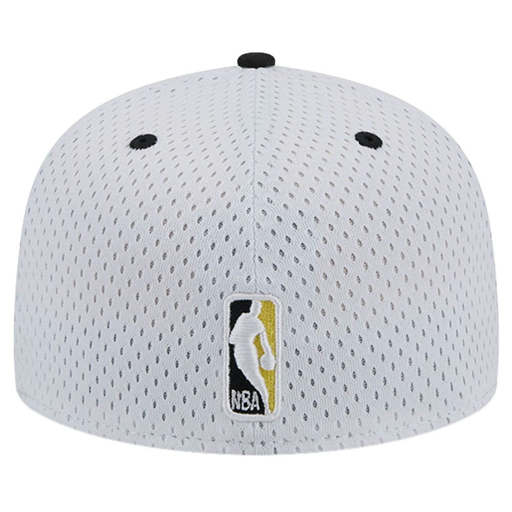 Utah Jazz Throwback 2Tone 59FIFTY Fitted Hat White/Black - New Era