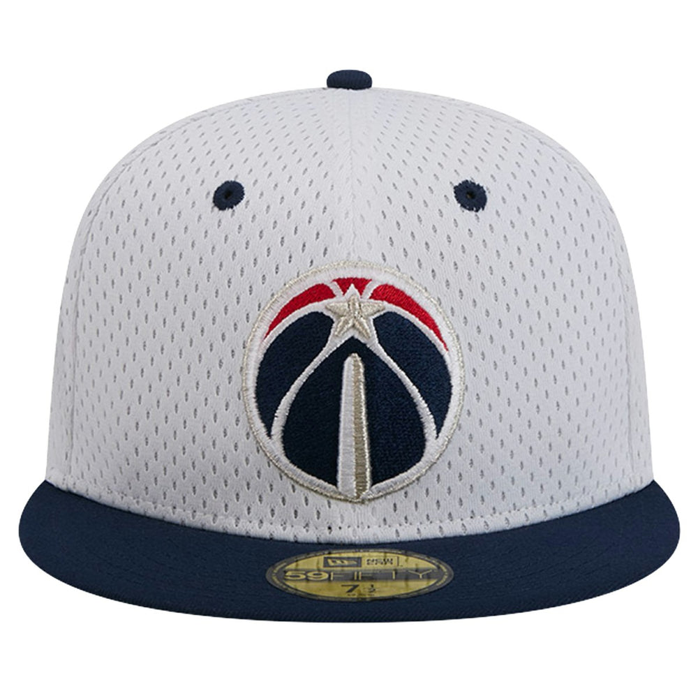 Washington Wizards Throwback 2Tone 59FIFTY Fitted Hat White/Navy - New Era