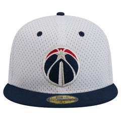 Washington Wizards Throwback 2Tone 59FIFTY Fitted Hat White/Navy - New Era