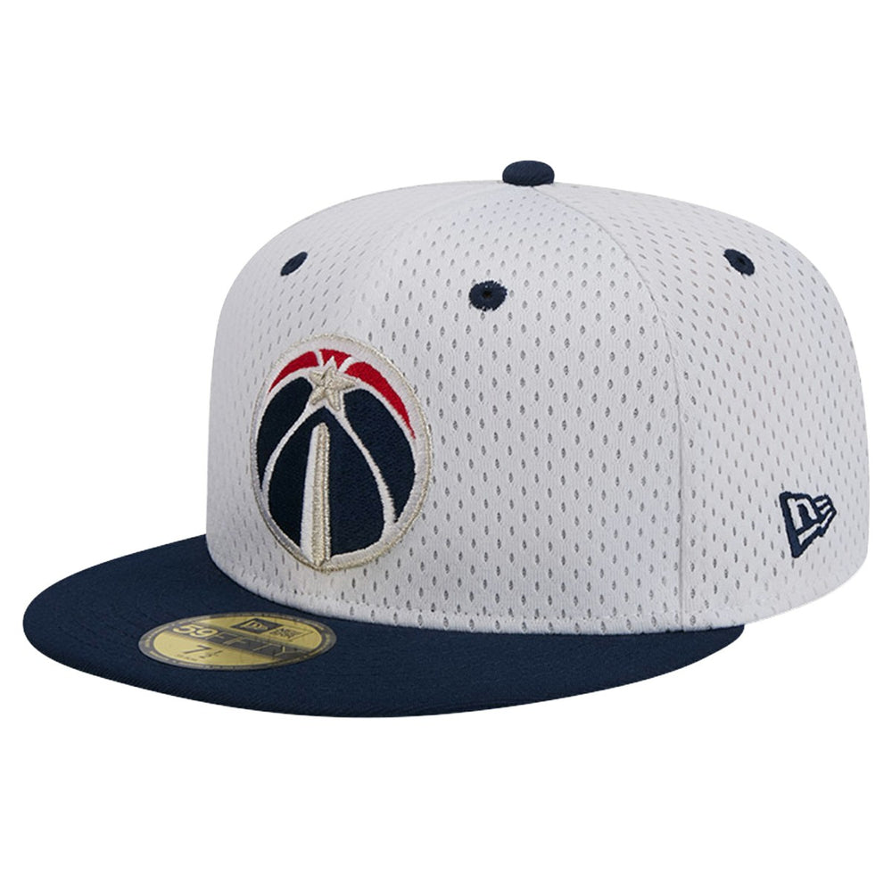 Washington Wizards Throwback 2Tone 59FIFTY Fitted Hat White/Navy - New Era