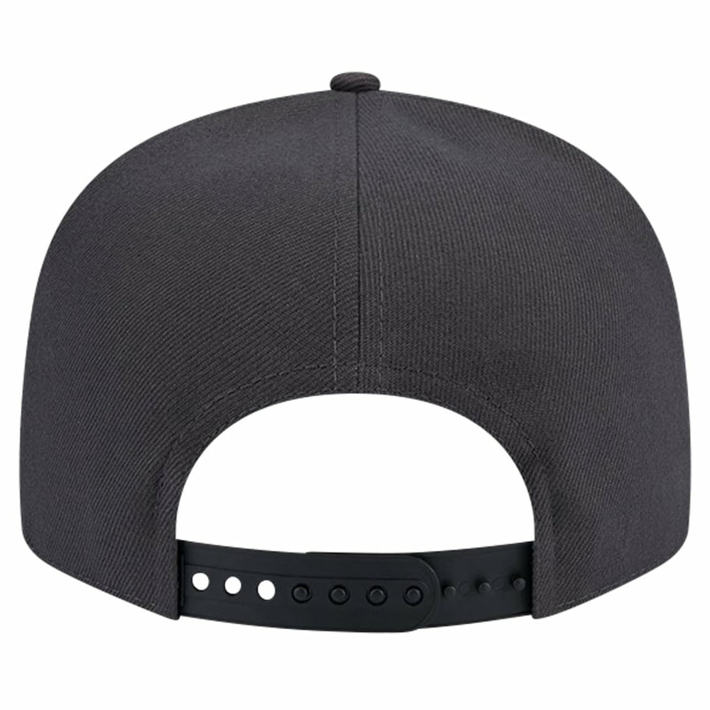 Brooklyn Nets Throwback Gradient Tech Font 9FIFTY Snapback Hat White/Black - New Era