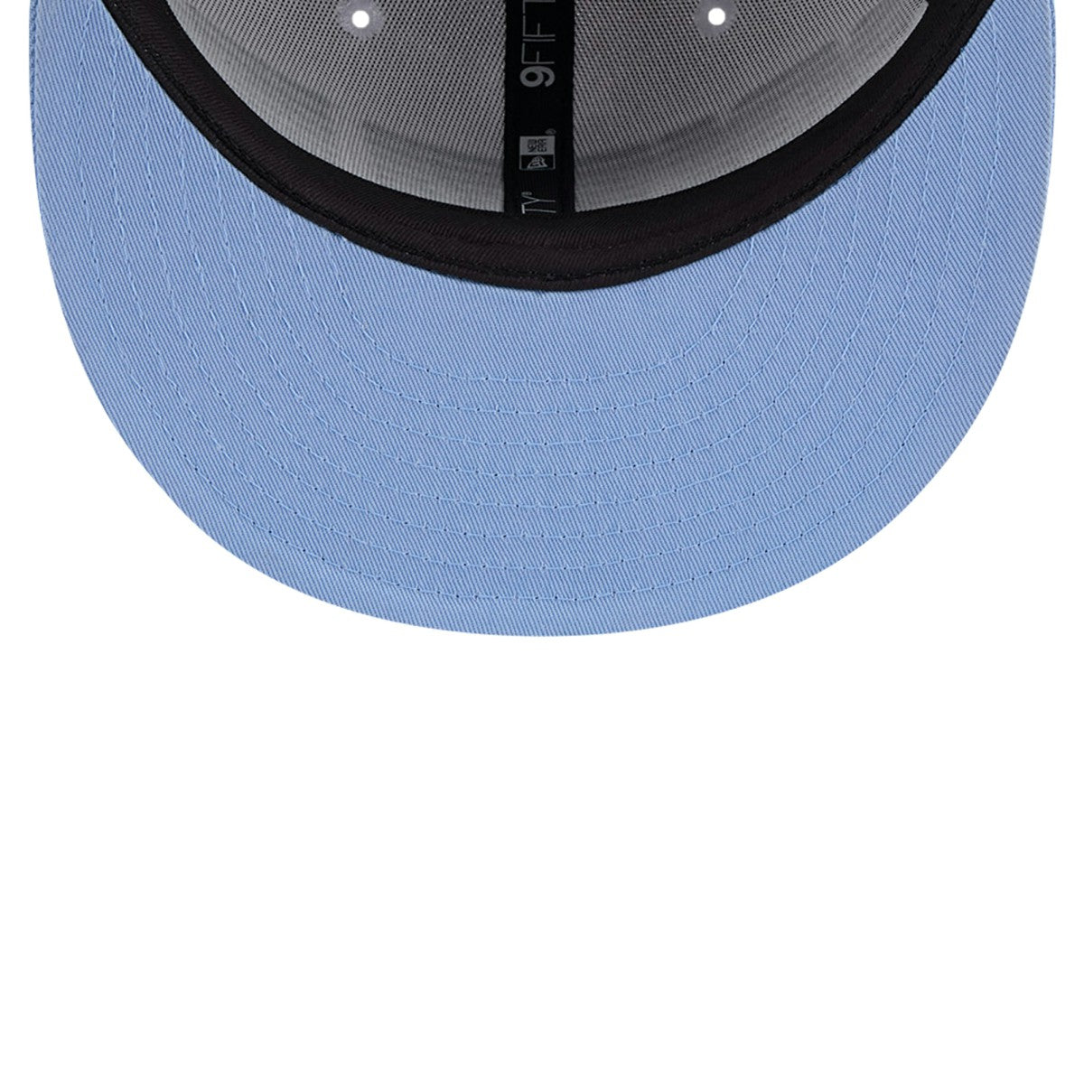 Memphis Grizzlies Throwback Gradient Tech Font 9FIFTY Snapback Hat White/Light Blue - New Era