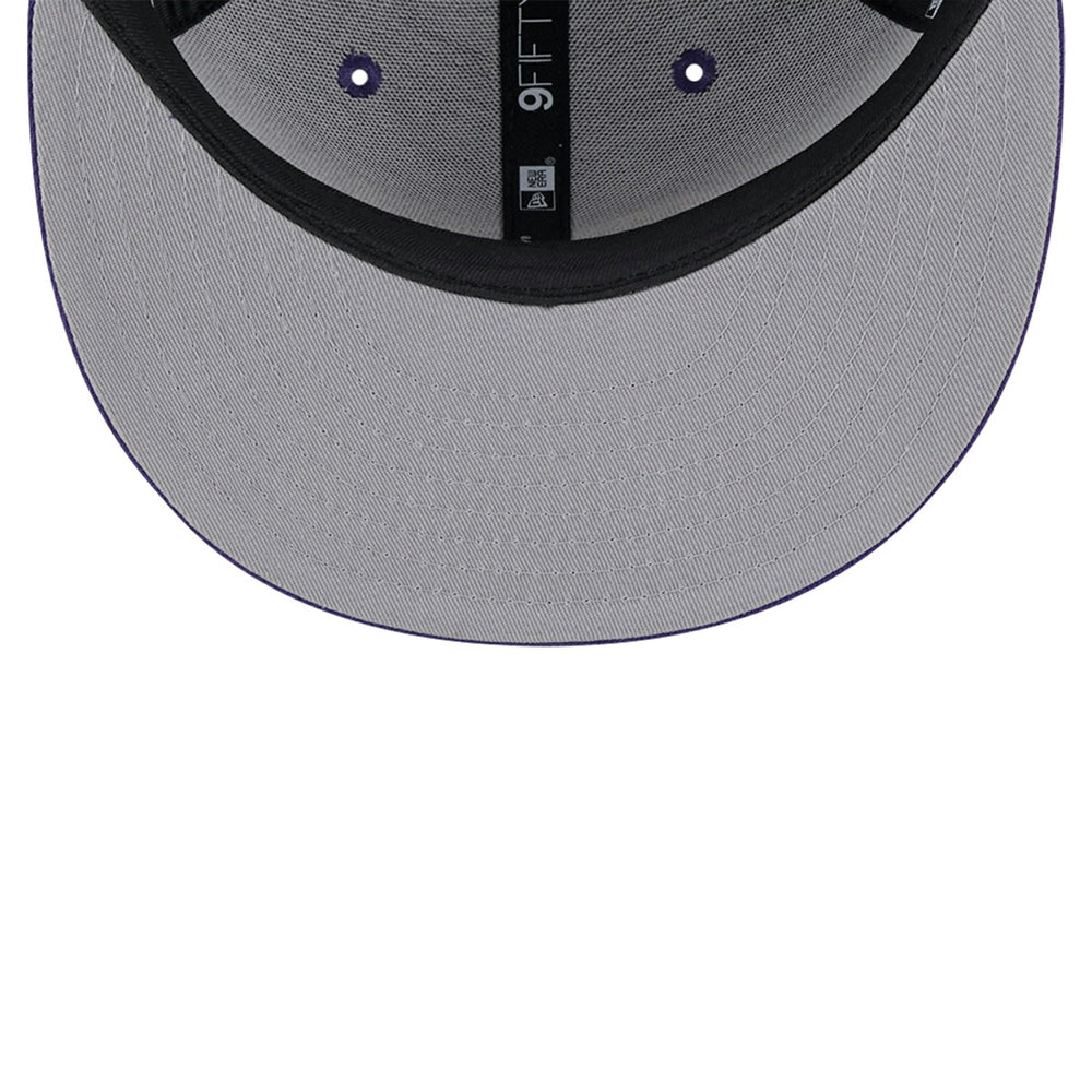 Phoenix Suns Script Side Patch 9FIFTY Snapback Hat Purple - New Era