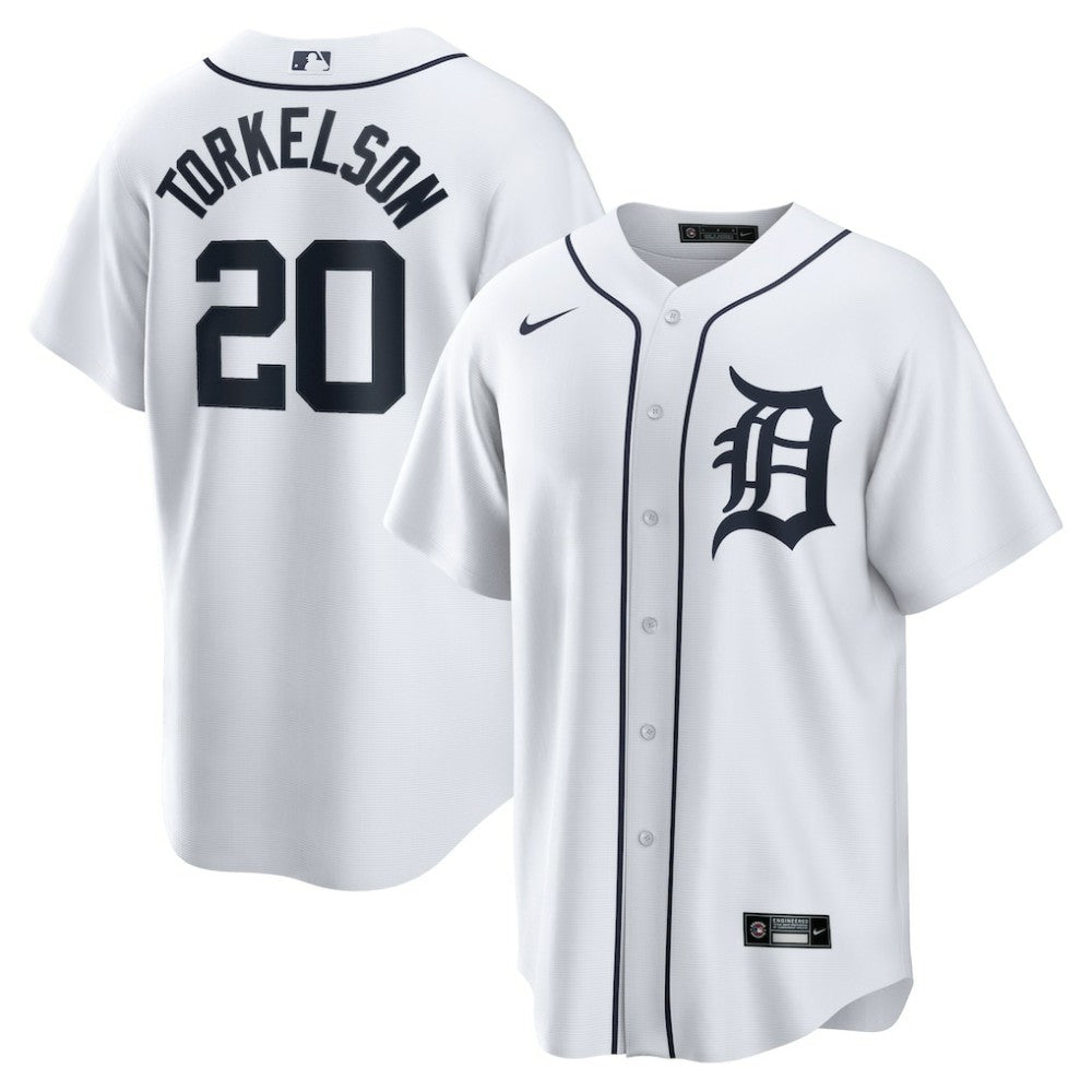 Spencer Torkelson Detroit Tigers Nike Home Replica Jersey - White Jerseys