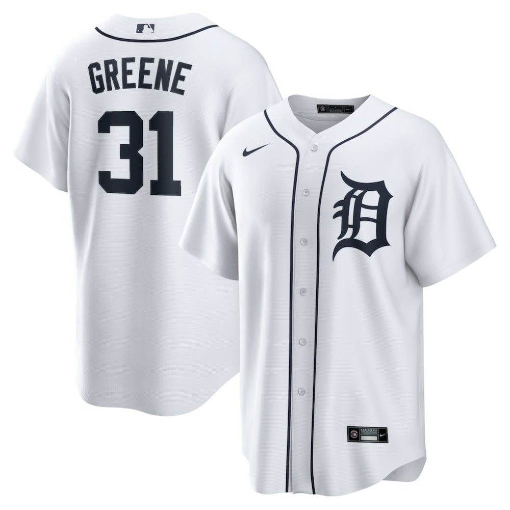 Riley Greene Detroit Tigers Nike Replica Player Jersey - White Jerseys