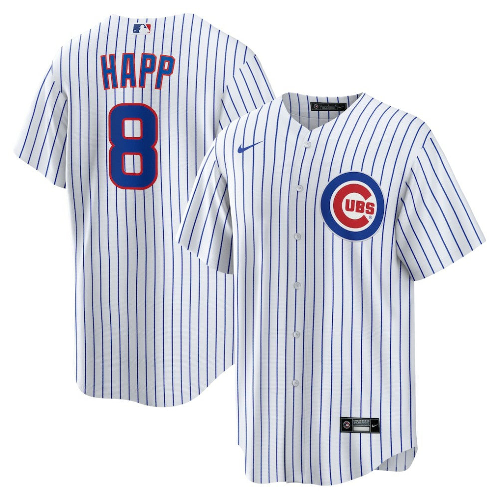 Ian Happ Chicago Cubs Nike Home Replica Jersey - White Jerseys