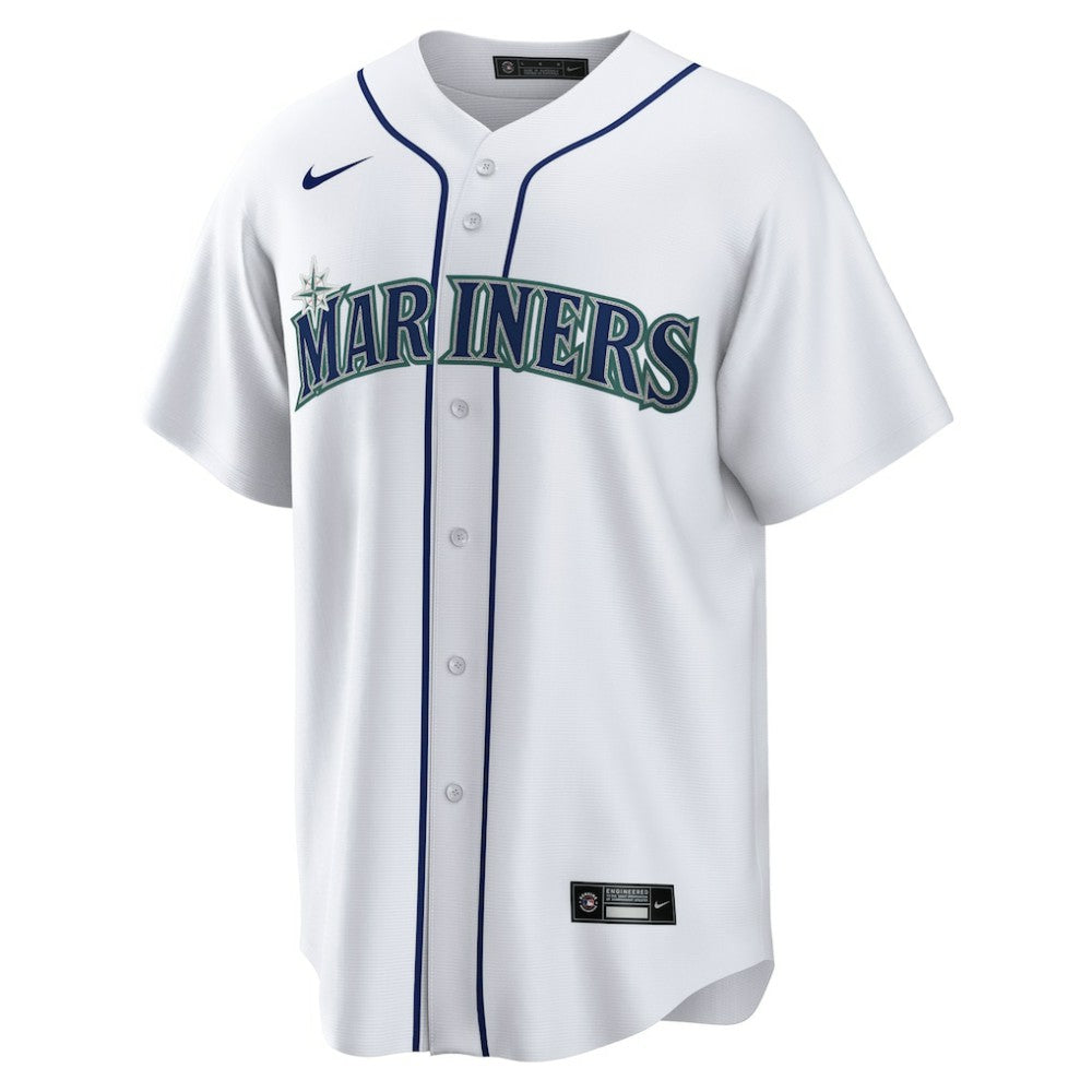 JP Crawford Seattle Mariners Nike Home Replica Jersey - White Jerseys