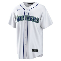 JP Crawford Seattle Mariners Nike Home Replica Jersey - White Jerseys