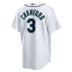 JP Crawford Seattle Mariners Nike Home Replica Jersey - White Jerseys