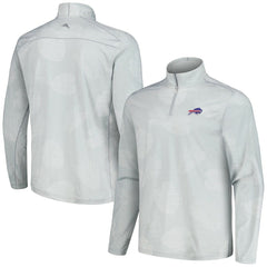Buffalo Bills Delray Frond IslandZone Half-Zip Sweatshirt - Gray Sweatshirts