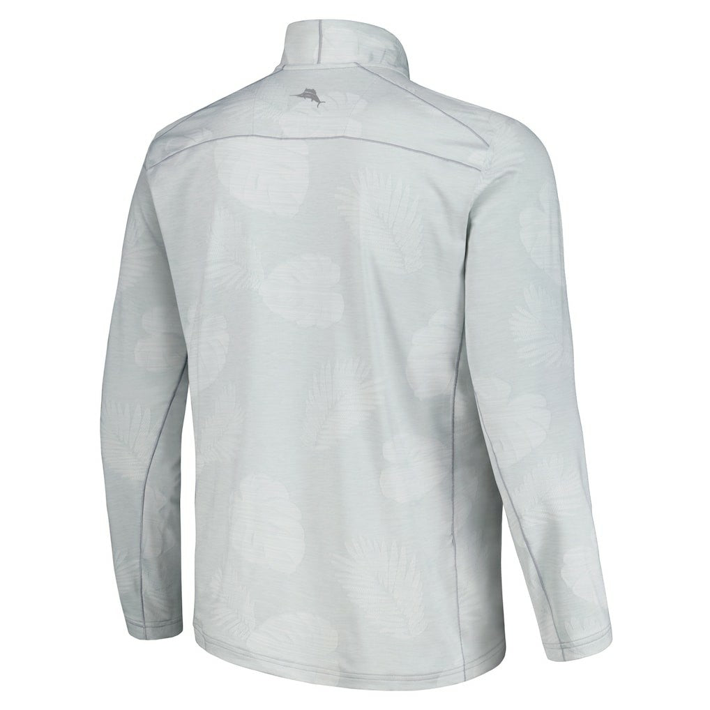 New York Giants Delray Frond IslandZone Half-Zip Sweatshirt - Gray Sweatshirts