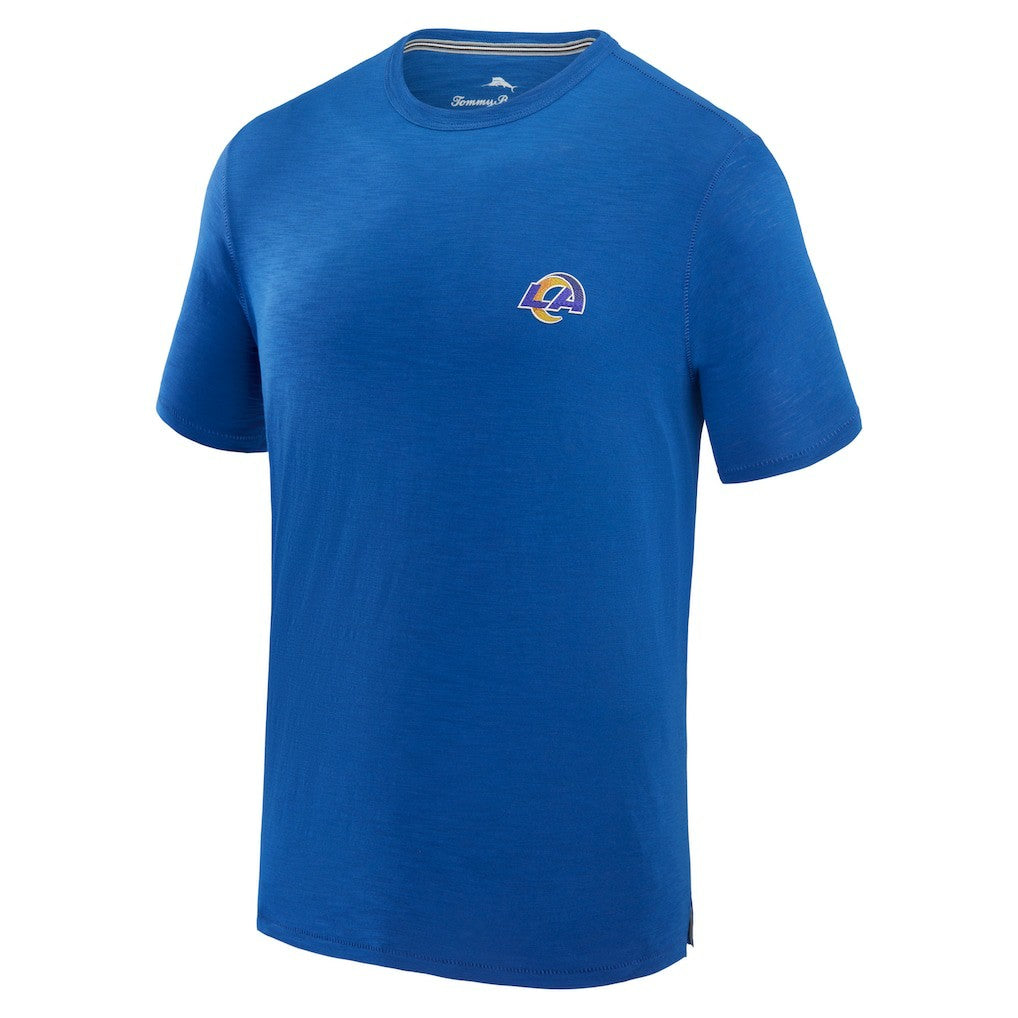 Los Angeles Rams Bali Beach T-Shirt - Royal T-shirts