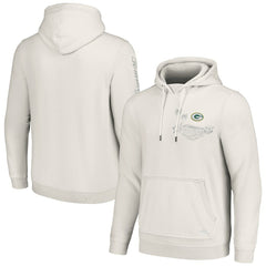 Green Bay Packers Home Game Pullover Hoodie - White Hoodies